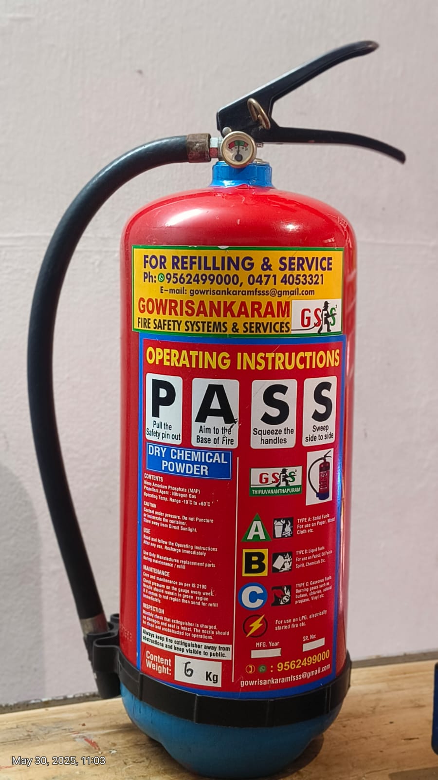 Fire extinguisher